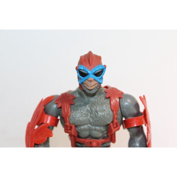 Stratos 100% Complete MOTU Red Wing Variant Vintage 1981 Mattel Action Figure - Picture 2 of 10